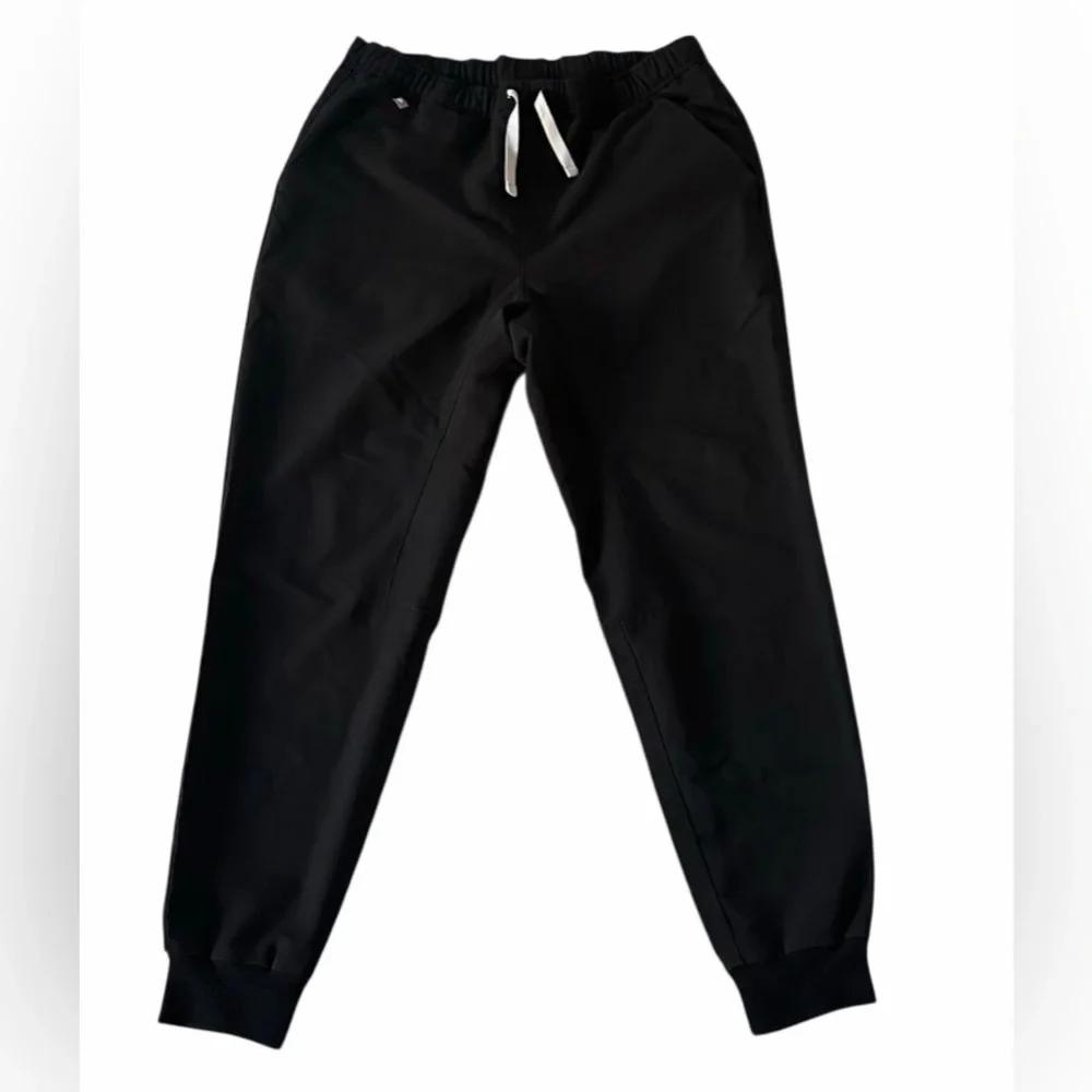 Figs Tansen Jogger Scrub Pants Black Men's Large Medical Professional MXXSW2004